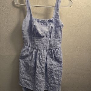 Art Class Light Blue Kids Dress